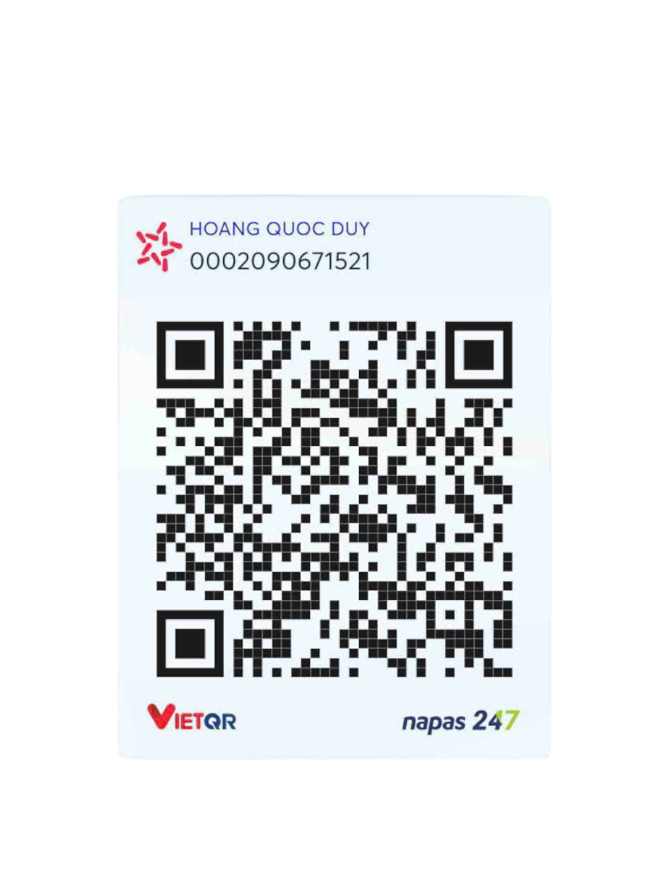 QR Code for Donation